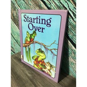1993 Hardback Children’s Book “Starting Over” By Mary Packard